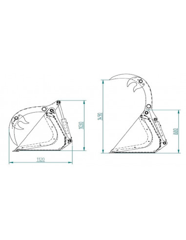 Greifschaufel L-Max Teleskoplader / Radlader...