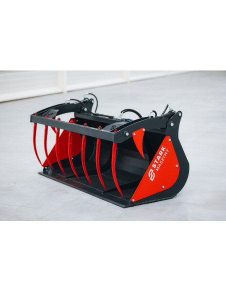 Greifschaufel LZ Frontlader (Euro Aufnahme) inkl. abnehmbare Seitenteile / Schürfleiste HB 500