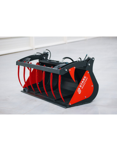 Greifschaufel LZ Hoflader (herstellerspezifische Aufnahme) inkl. abnehmbare Seitenteile / Schürfleiste HB 500