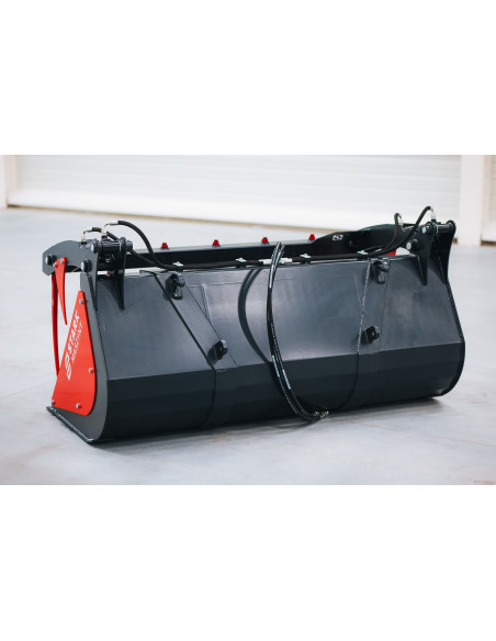 Greifschaufel LZ Hoflader (herstellerspezifische Aufnahme) inkl. abnehmbare Seitenteile / Schürfleiste HB 500