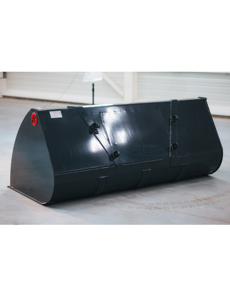 Leichtgutschaufel Hoflader (herstellerspezifische Aufnahme) inkl. Schürfleiste HB 500