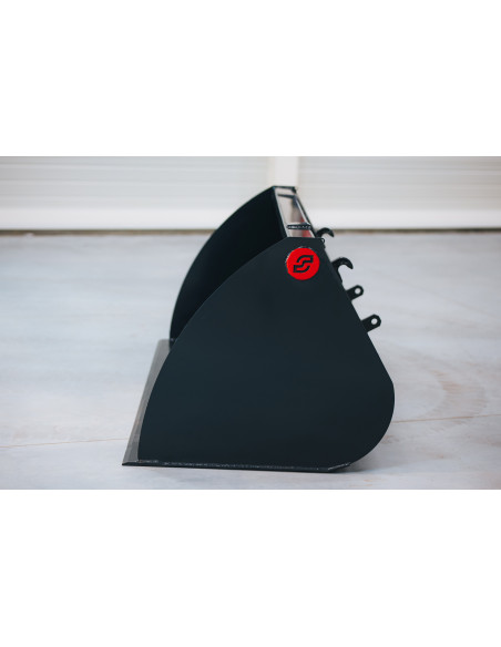 Leichtgutschaufel Hoflader (herstellerspezifische Aufnahme) inkl. Schürfleiste HB 500