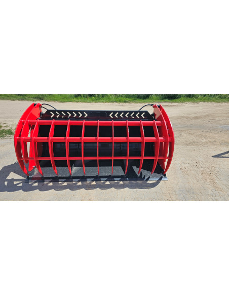Greifschaufel L-Max Teleskoplader / Radlader inkl. abnehmbarer Seitenteile / Schürfleiste HB 500