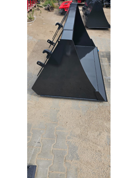 Hofladerschaufel Volumen (herstellerspezifische Aufnahme) inkl. Einlagenverstärkung / Schürfleiste HB 500