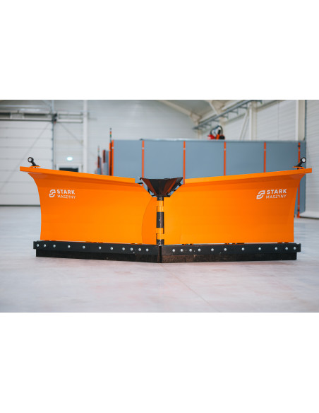 Schneepflug Vario Pro mit Anfahrschutz – 3-Punkt KAT I+II  / hydraulische Verstellung 30°