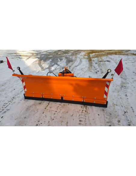 Schneepflug SL Pro mit Anfahrschutz – 3 Punkt KAT I+II  / hydraulische Verstellung 30°