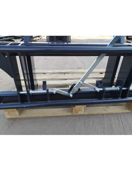 Adapterrahmen Radlader auf Euro Aufnahme