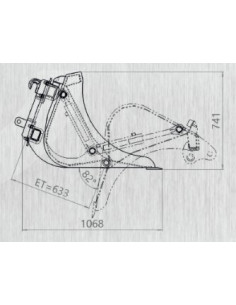 Hochkippschaufel Frontlader (EURO Aufnahme) inkl.... 2