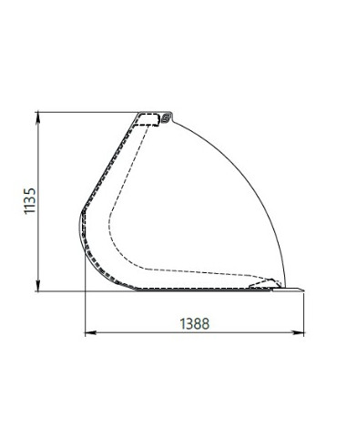 Volumenschaufel Teleskoplader / Radlader  inkl....