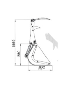 Greifschaufel LZ Frontlader (Euro Aufnahme) inkl.... 2