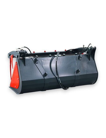 Greifschaufel LZ Frontlader (Euro Aufnahme) inkl. abnehmbare Seitenteile / Schürfleiste HB 500