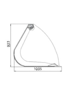Leichtgutschaufel Hoflader (herstellerspezifische... 2