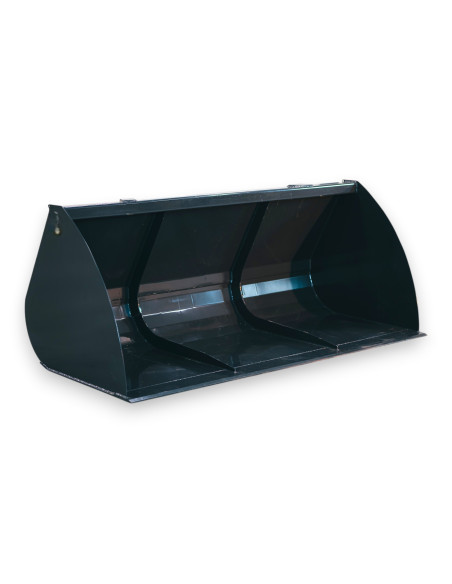 Leichtgutschaufel Hoflader (herstellerspezifische Aufnahme) inkl. Schürfleiste HB 500