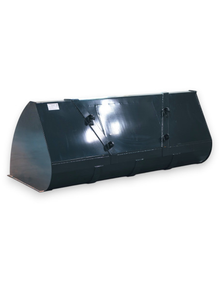 Leichtgutschaufel Hoflader (herstellerspezifische Aufnahme) inkl. Schürfleiste HB 500