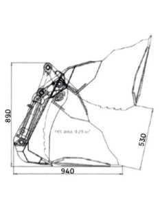 Schaufel 4/1 Hoflader (herstellerspezifische Aufnahme)... 2