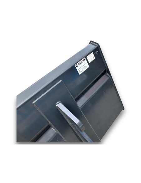 Hofladerschaufel Volumen (herstellerspezifische Aufnahme) inkl. Einlagenverstärkung / Schürfleiste HB 500