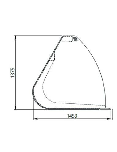 Volumenschaufel MEGA Teleskoplader / Radlader...