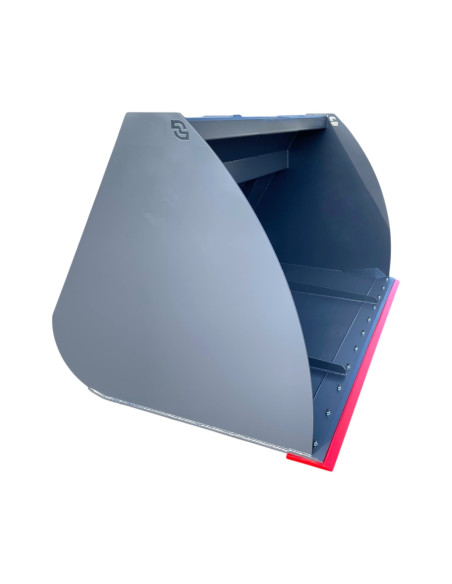 Volumenschaufel MEGA Teleskoplader / Radlader inkl. Verstärkung innen & Seitenwände / Schürfleiste HB500