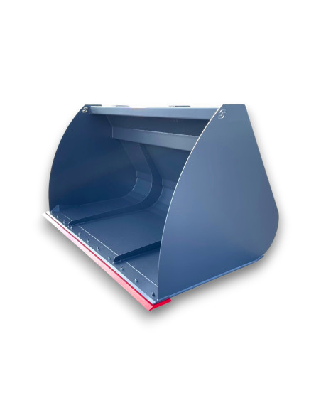 Volumenschaufel MEGA Teleskoplader / Radlader inkl. Verstärkung innen & Seitenwände / Schürfleiste HB500