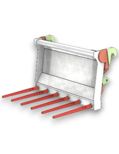 Dunggabel MINI Frontlader / Hoflader / Kompaktlader