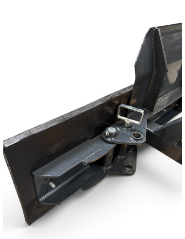 Gummischieber starr 1,70m (Weidemann Aufnahme)