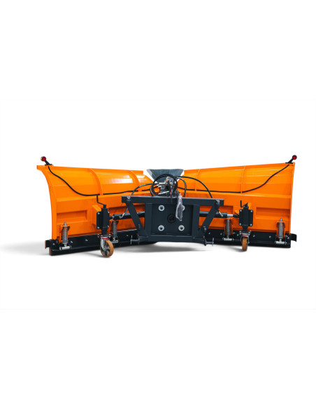 Schneepflug Vario Pro mit Anfahrschutz – 3-Punkt KAT I+II  / hydraulische Verstellung 30°