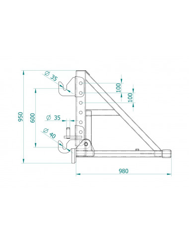 Maschinentransporter für Gabelstapler /...