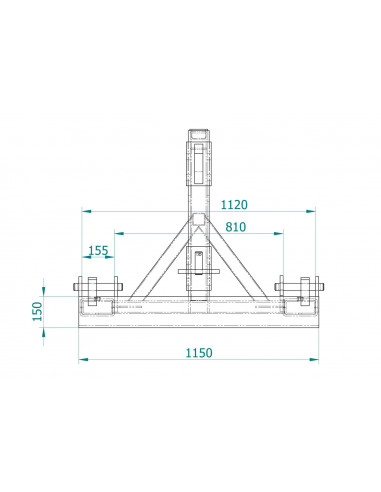 Maschinentransporter für Gabelstapler /...