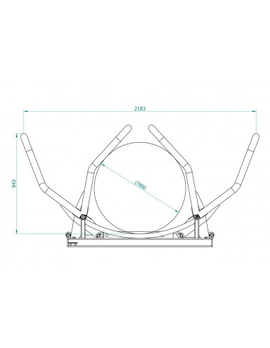 Ballengreifer 1 Hydraulikzylinder Teleskoplader...