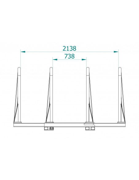 Quaderballenzange Frontlader (EURO Aufnahme)