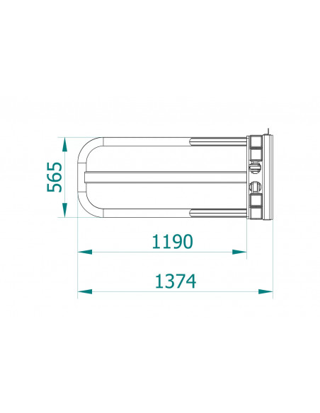 Quaderballenzange Frontlader (EURO Aufnahme)