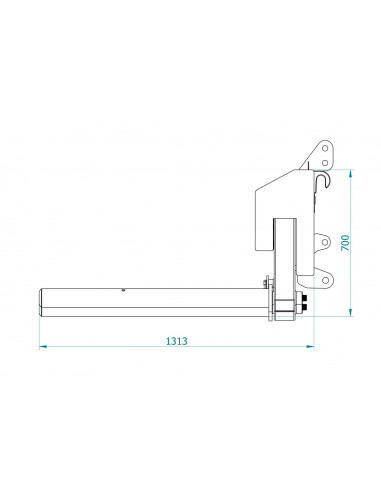 Ballentransporter hydraulisch - Euro/Dreipunkt...
