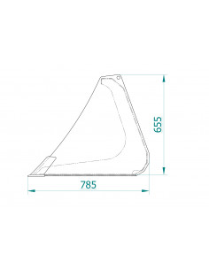 Erdschaufel mit geschraubten Zähnen Frontlader (EURO... 2