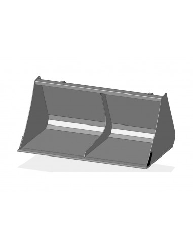 Erdschaufel mit geschraubten Zähnen Hoflader...