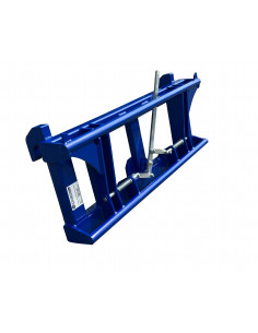 Adapterrahmen Hoflader auf Euro Aufnahme